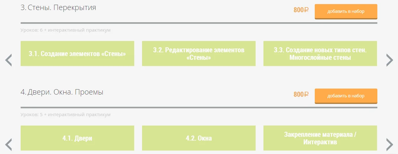 Изображение курса