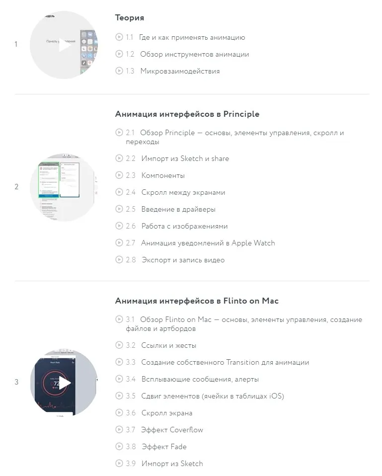 Изображение курса
