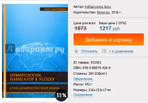 Изображение курса