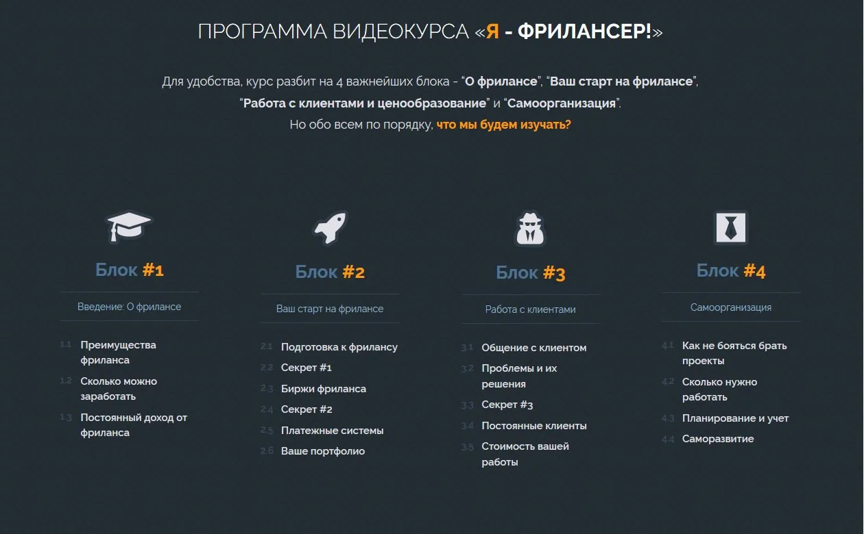 Изображение курса