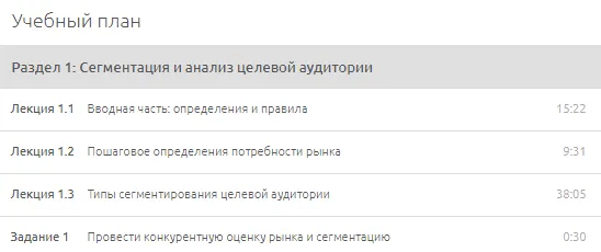 Изображение курса