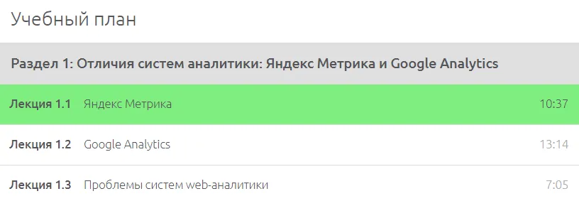 Изображение курса