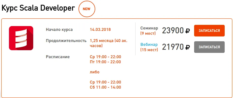 Изображение курса