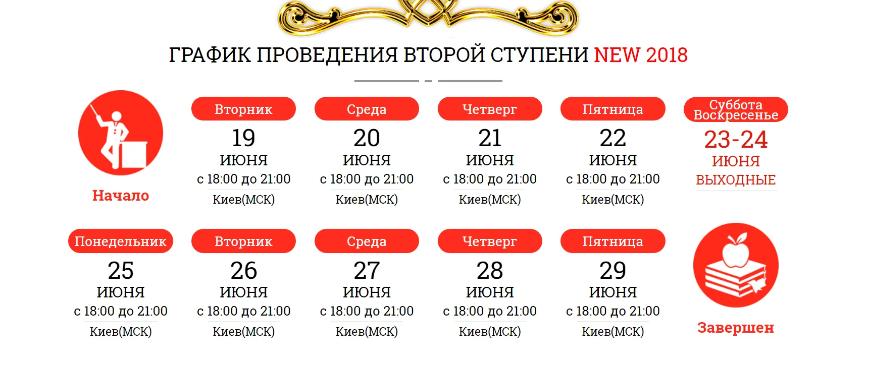 Изображение курса
