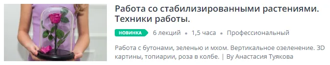 Изображение курса