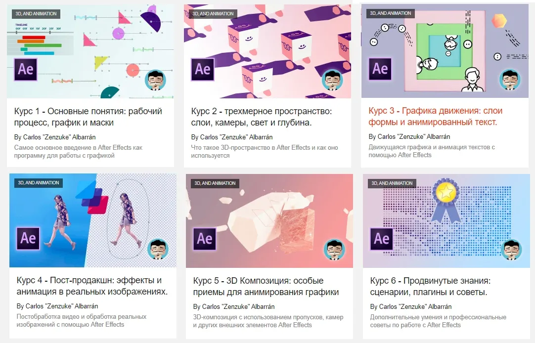 Изображение курса
