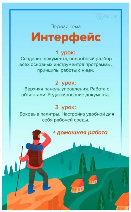 Изображение курса