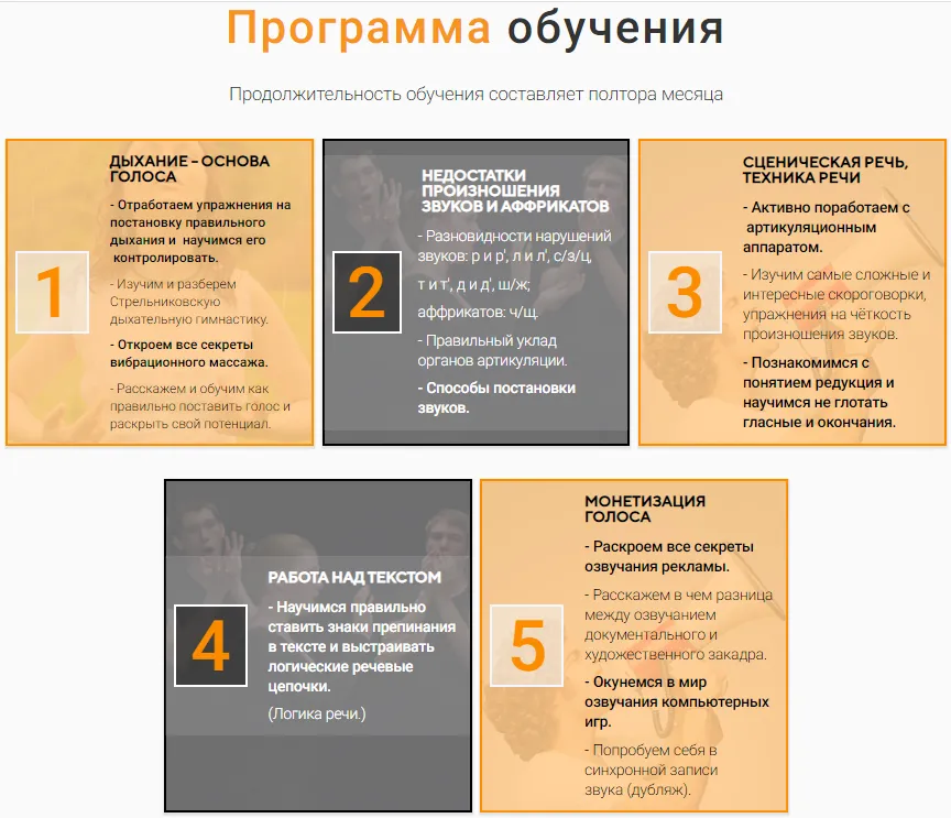Изображение курса