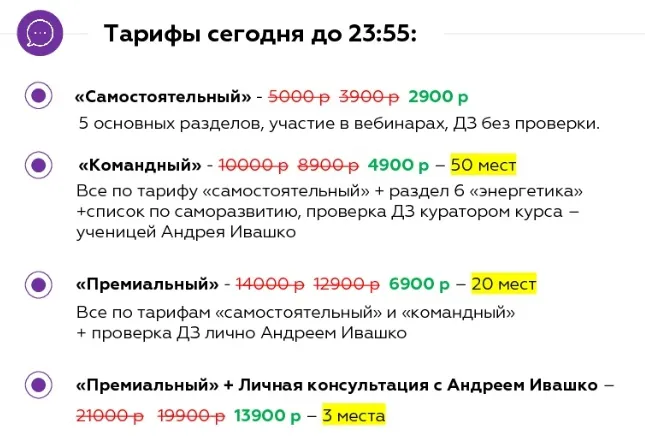 Изображение курса