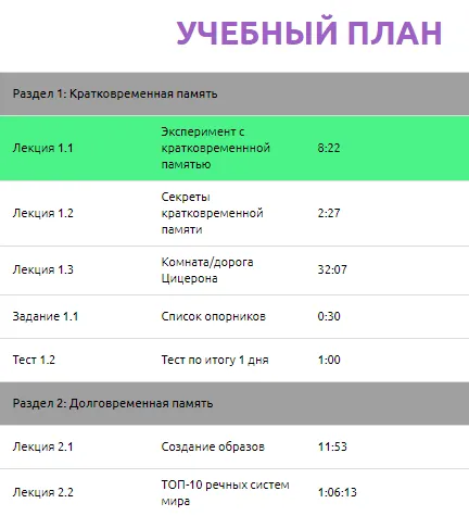 Изображение курса