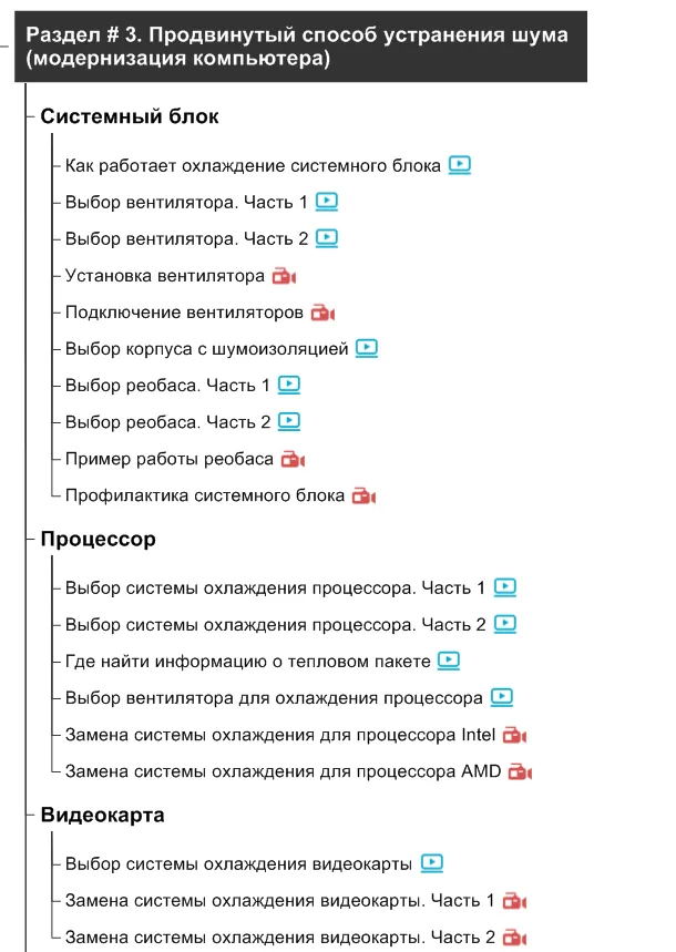 Изображение курса