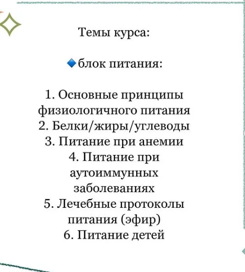 Изображение курса