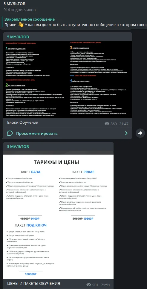 Изображение курса