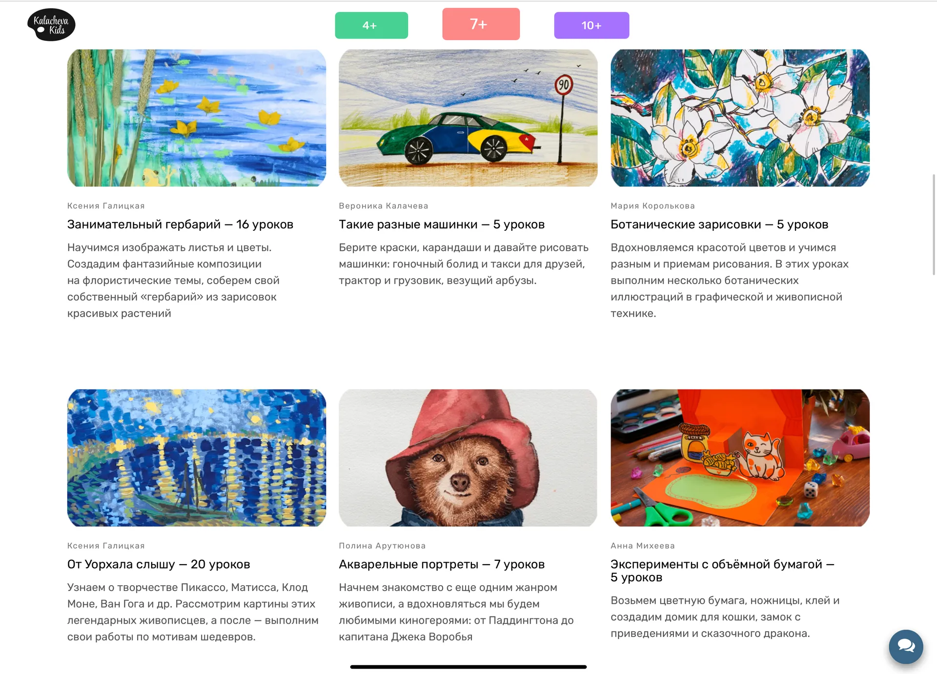 Изображение курса