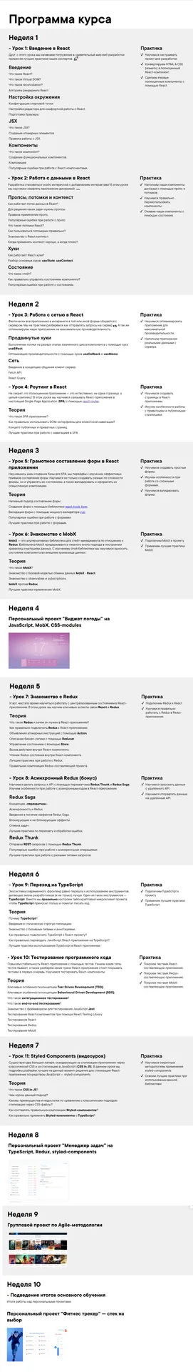 Изображение курса