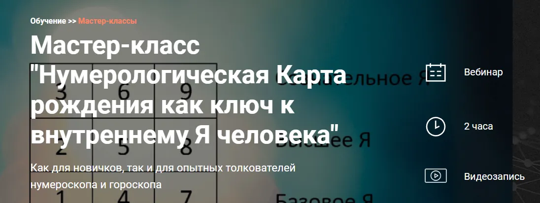 Изображение курса