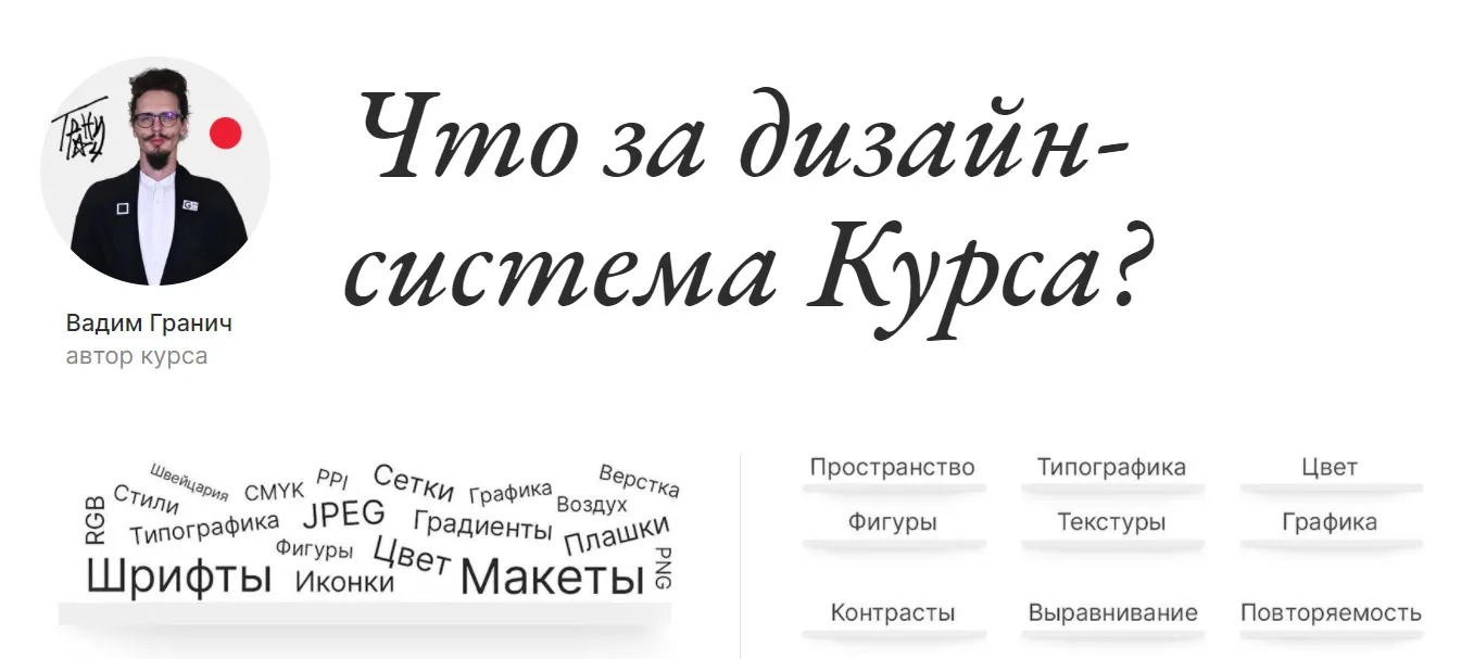 Изображение курса