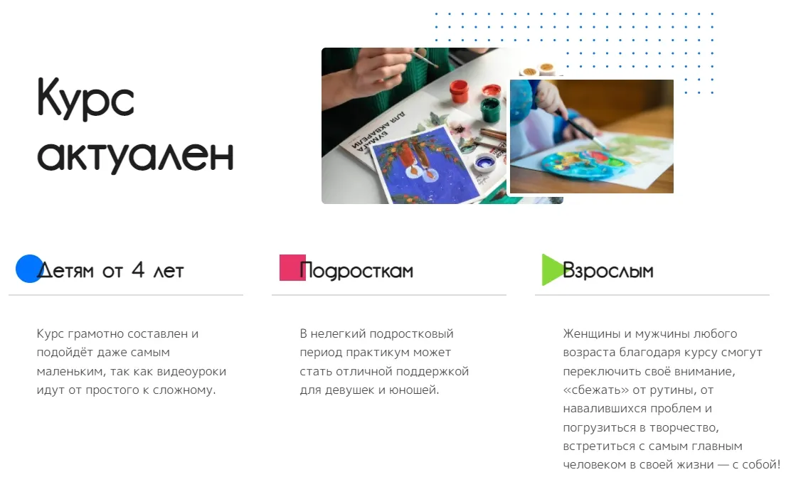 Изображение курса