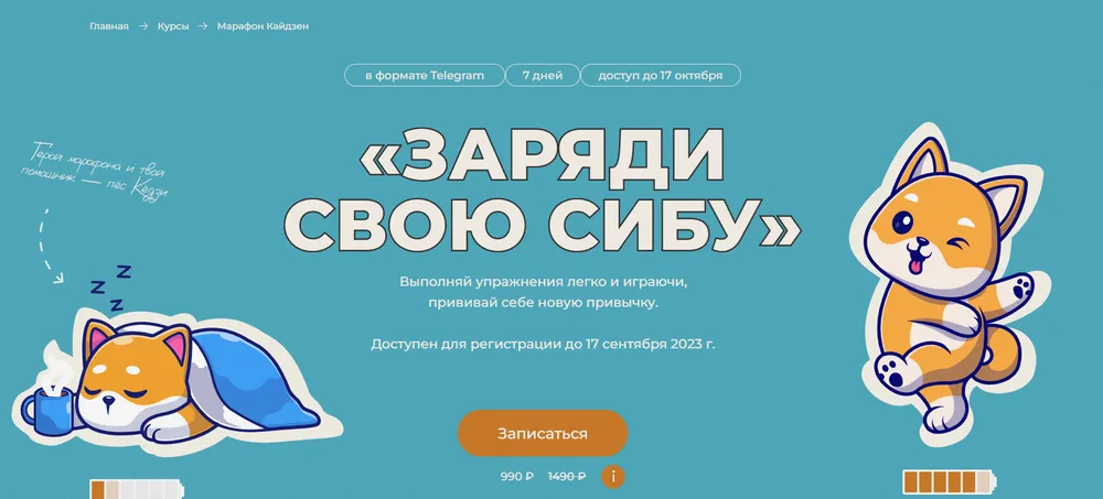 Изображение курса