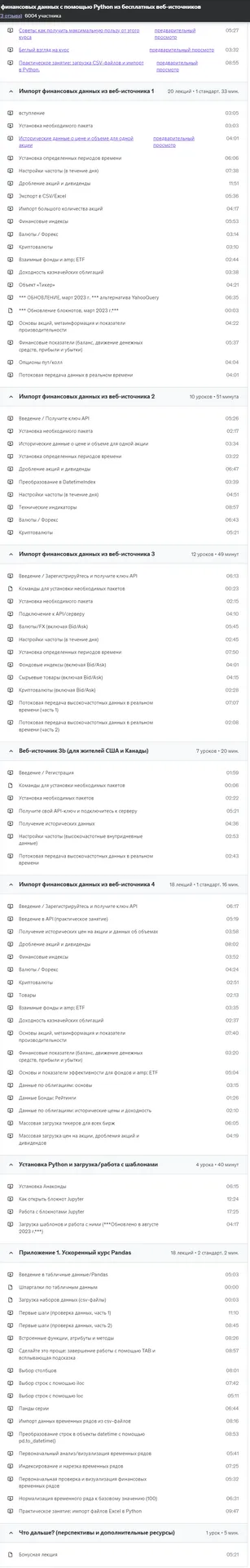 Изображение курса