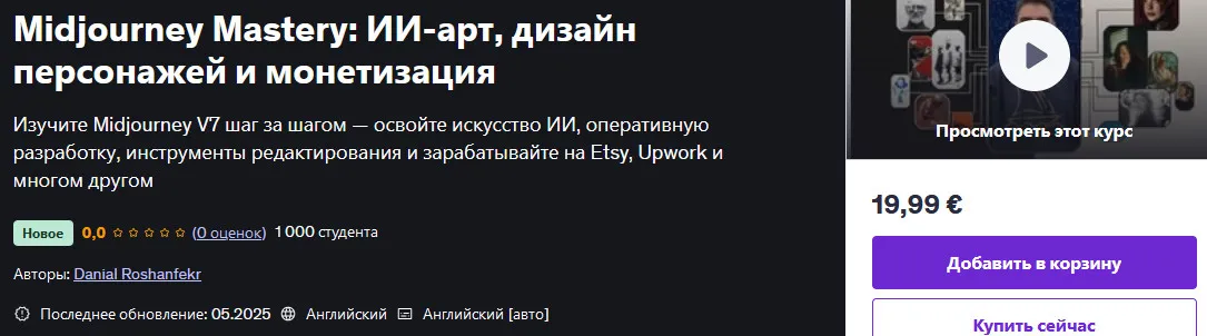 Изображение курса