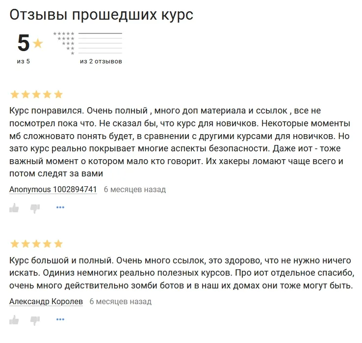 Изображение курса