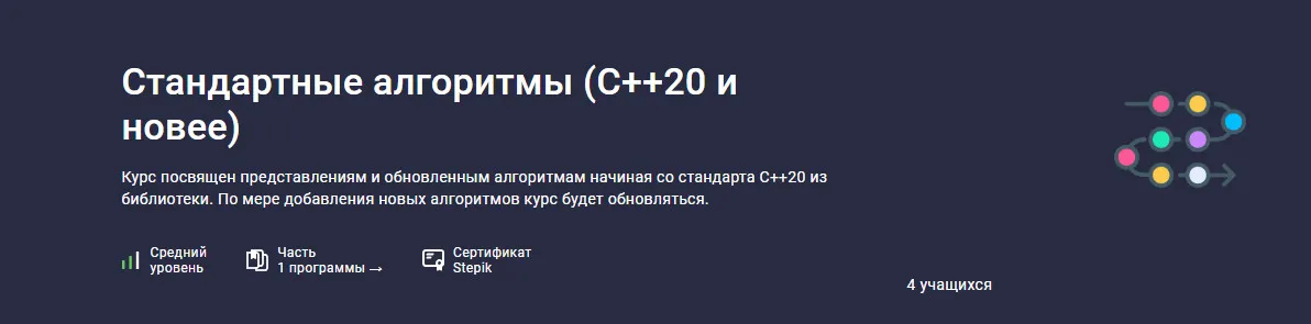 Изображение курса