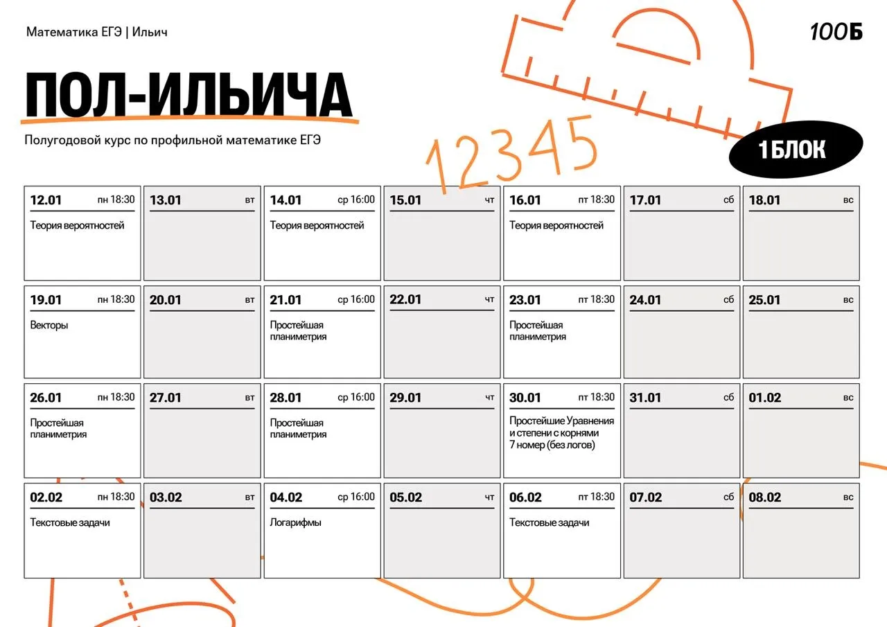 Изображение курса