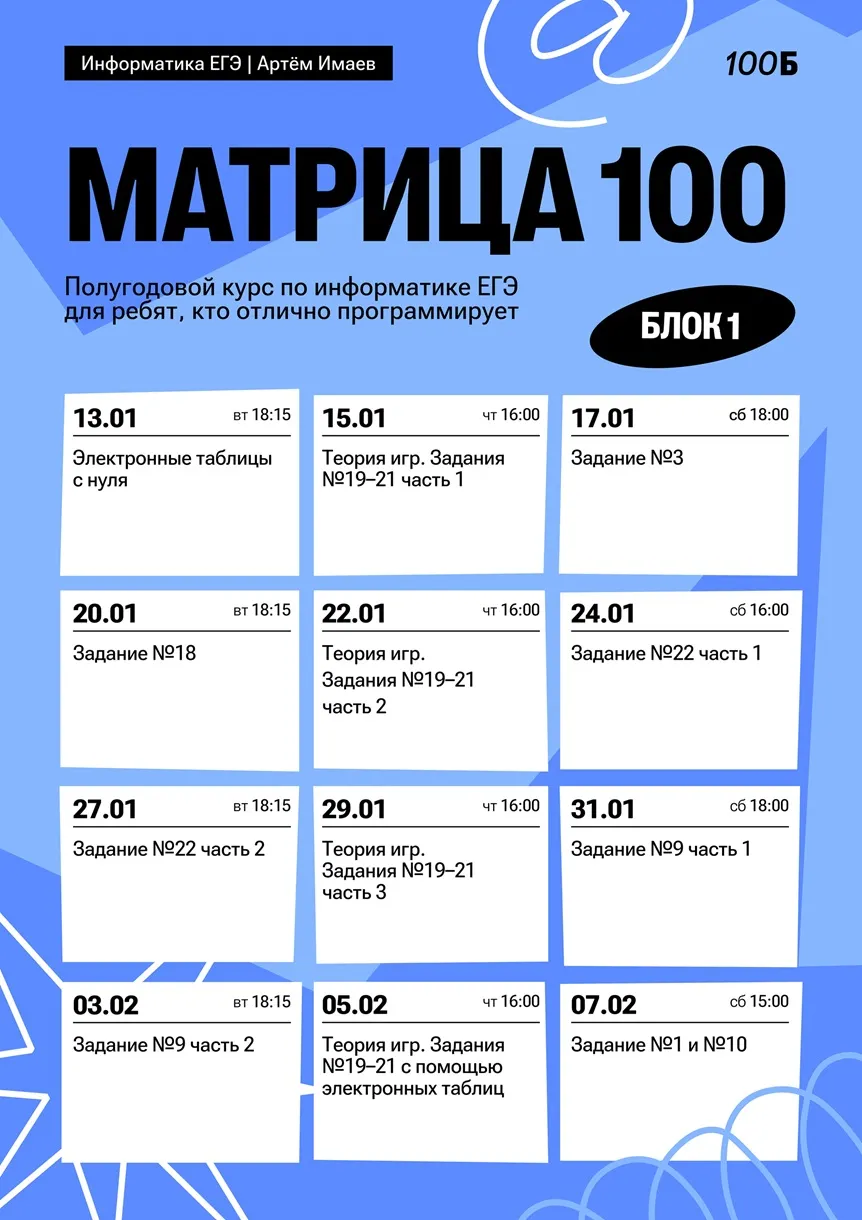 Изображение курса