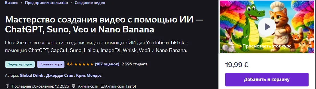 Изображение курса