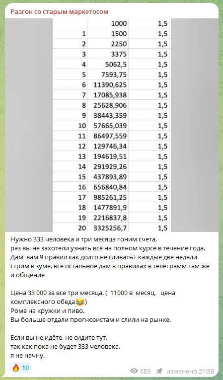 Изображение курса