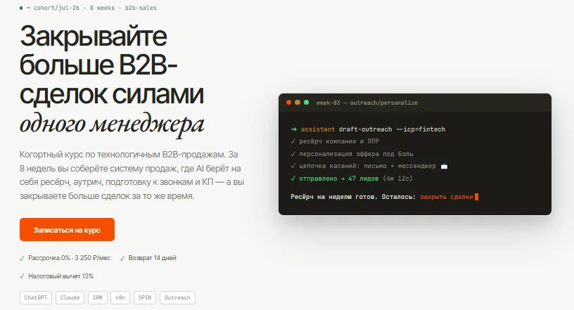 Изображение курса