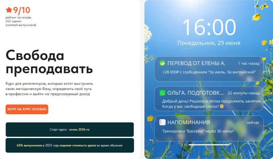 Изображение курса