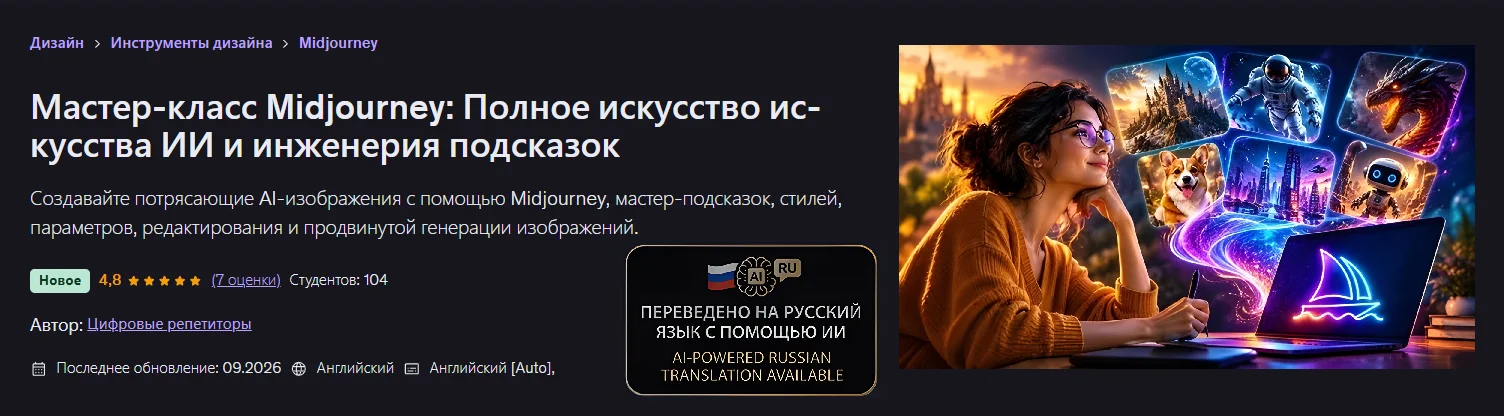 Изображение курса