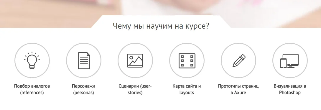 Изображение курса